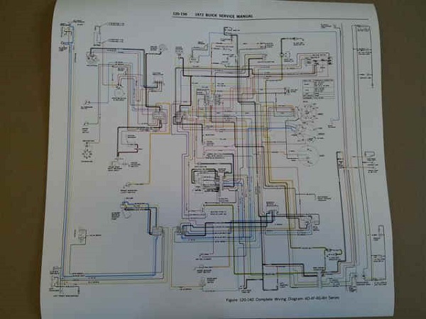 1970  71  U0026 72 Wiring Diagrams      Easy To Read Poster