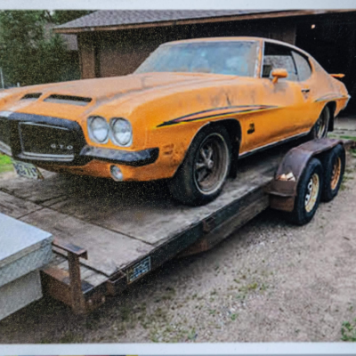 Unearthed for the first time in years, the Judge sees daylight. As of now, the vehicle shows to be the last GTO Judge produced in 1971